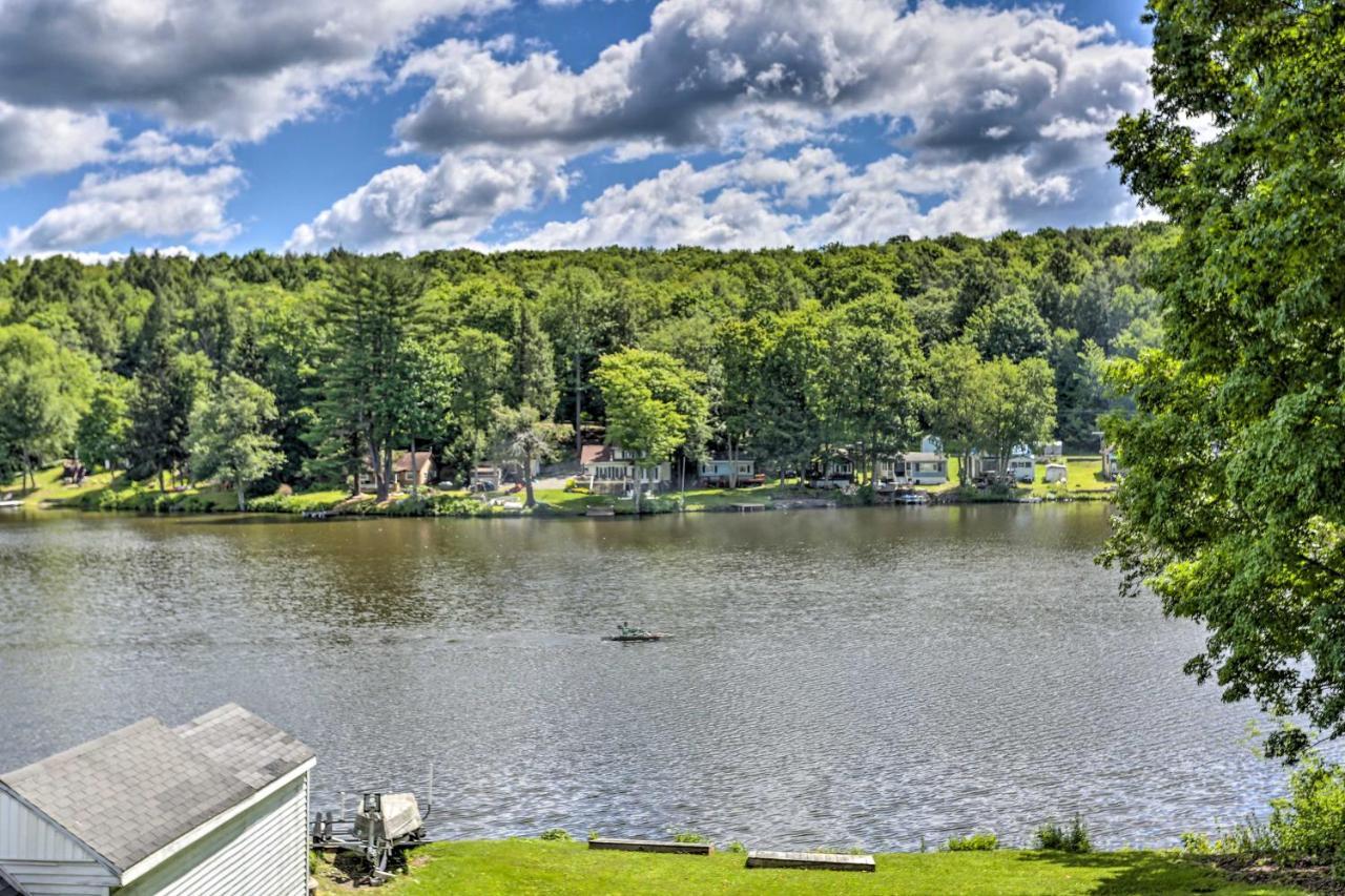 Acre Lake Chalet, 12 Mi To Elk Mountain Ski Resort Kingsley Luaran gambar