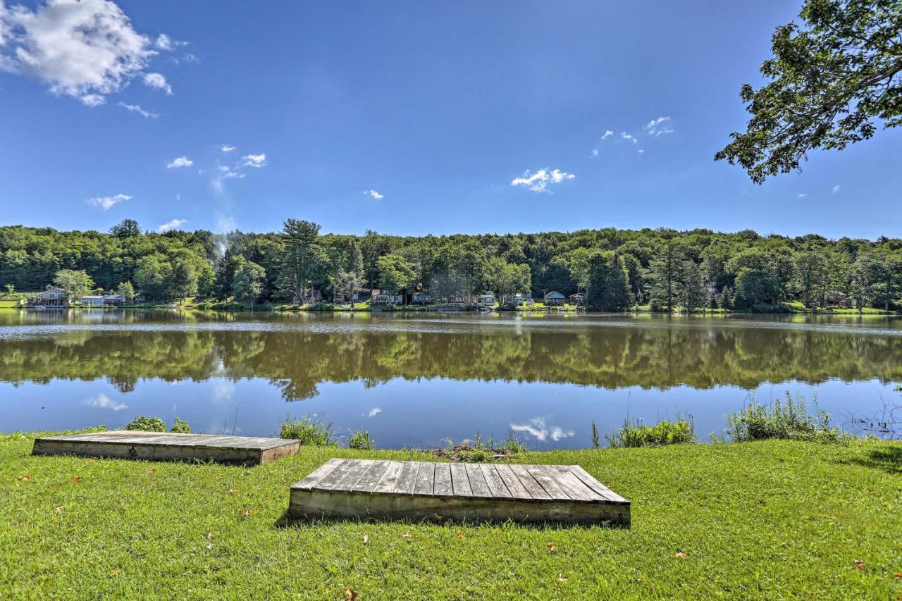 Acre Lake Chalet, 12 Mi To Elk Mountain Ski Resort Kingsley Luaran gambar