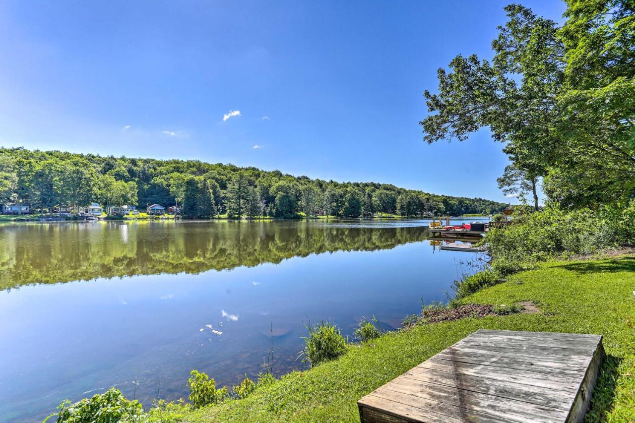Acre Lake Chalet, 12 Mi To Elk Mountain Ski Resort Kingsley Luaran gambar