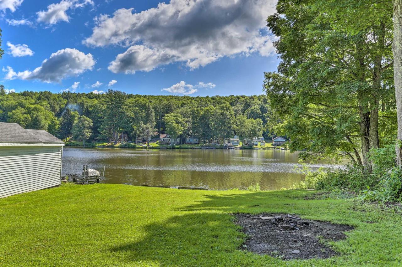 Acre Lake Chalet, 12 Mi To Elk Mountain Ski Resort Kingsley Luaran gambar